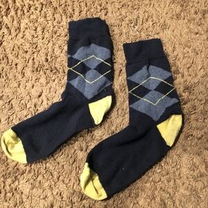 Great pair of used argyle dress socks